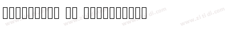 Countdown to Hiking字体转换
